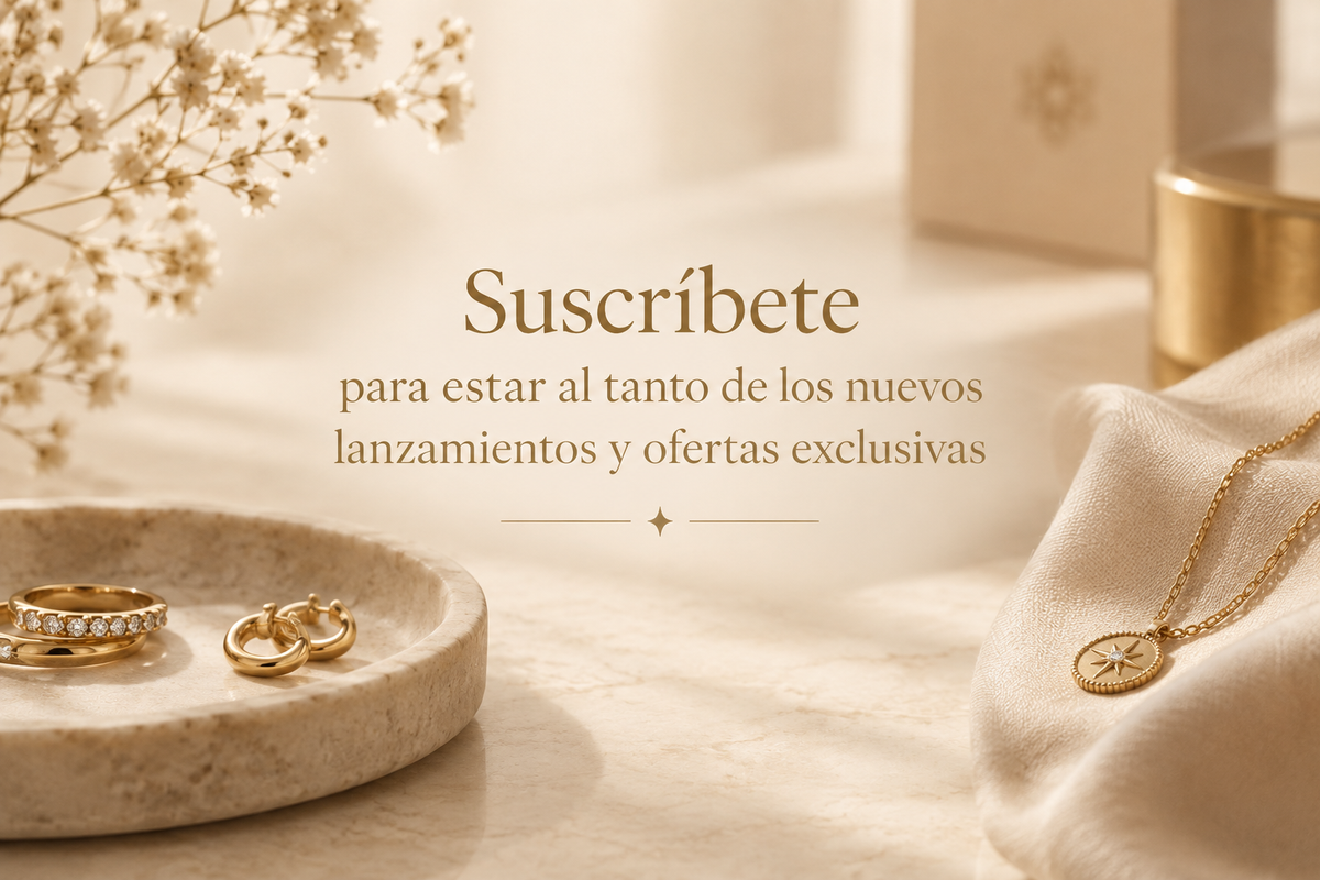 Banner suscripción joyería